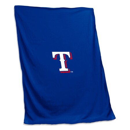 Logo Brands Texas Rangers Sweatshirt Blanket 529-74